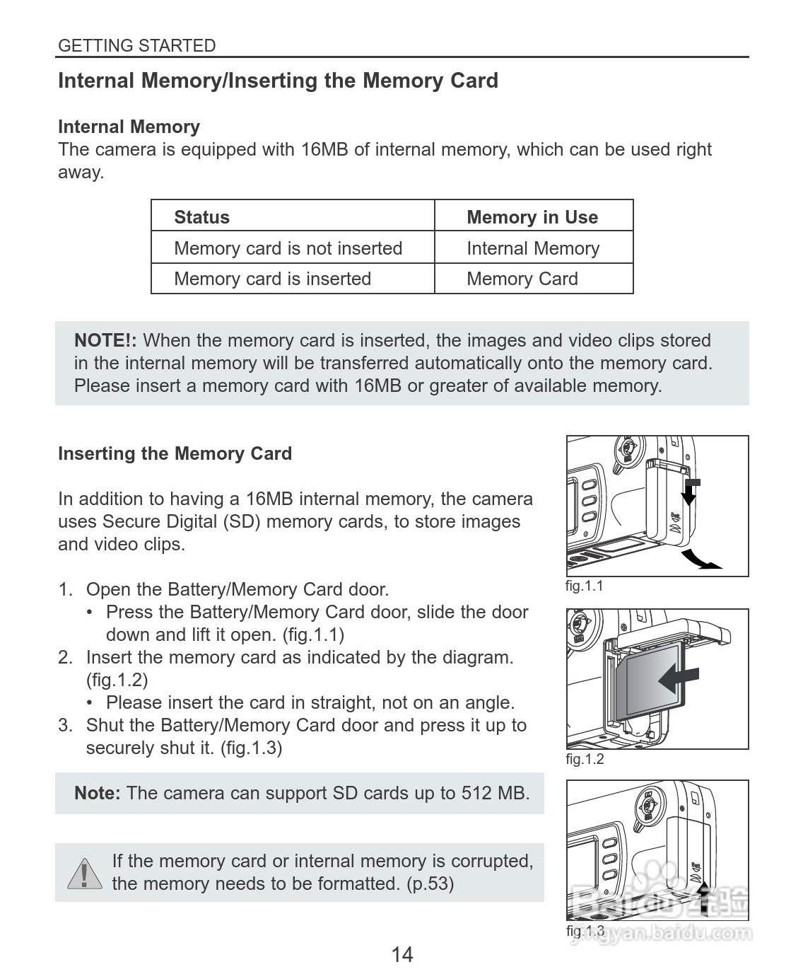Rollei dc3100型数码相机说明书:[2]
