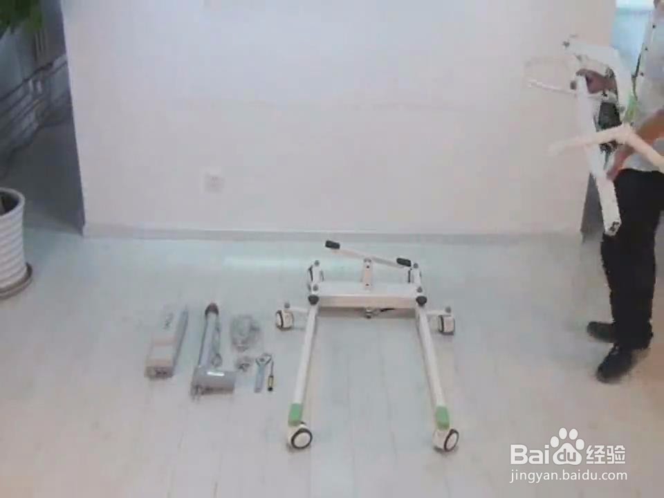 电动移位机的安装说明