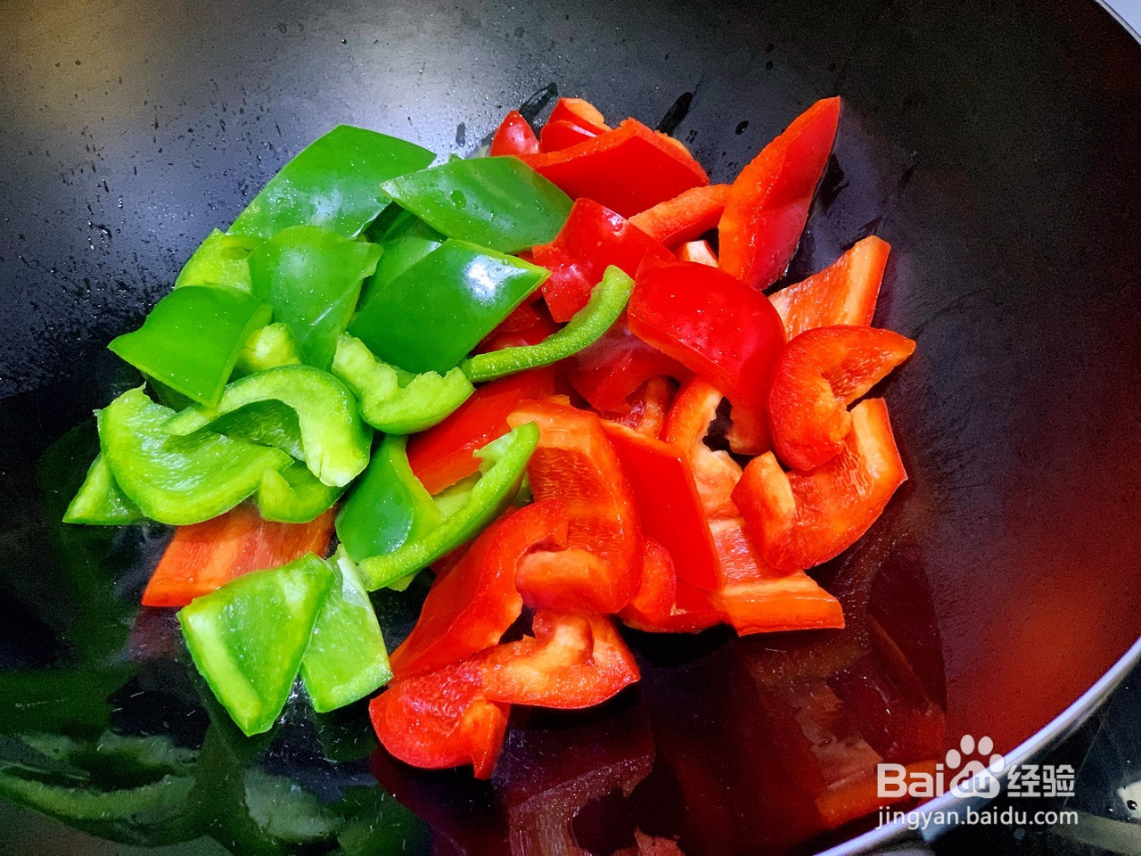 彩椒炒牛肉的做法