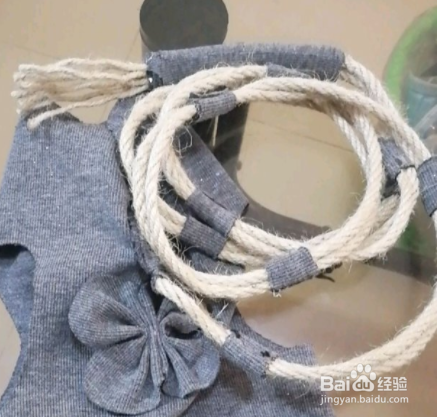简单自制猫牵引绳