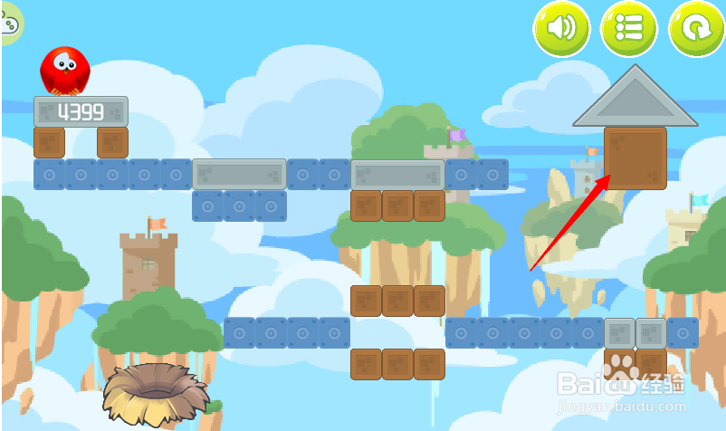 小游戏泡泡鸟历险记4第19关