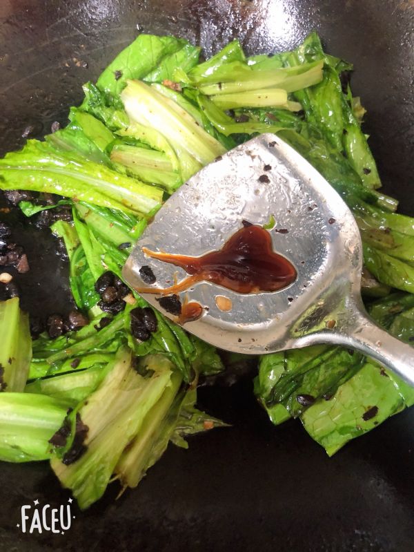 豆豉鲮鱼油麦菜