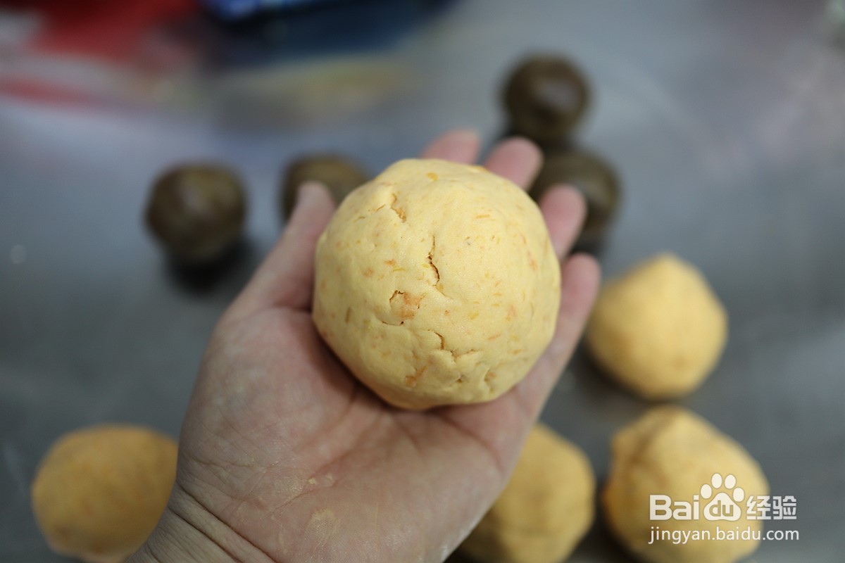 拉丝奶酪红薯糯米饼