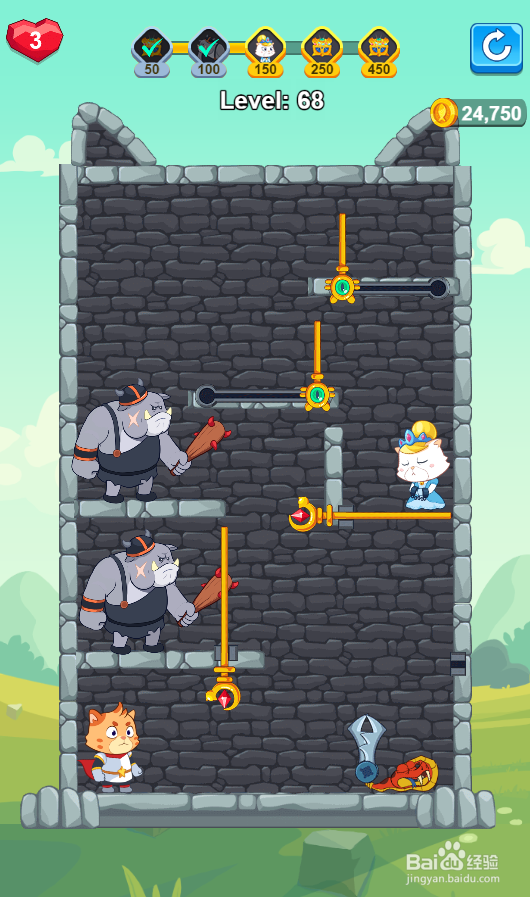 Hero Mission 2的Level 68如何过关？