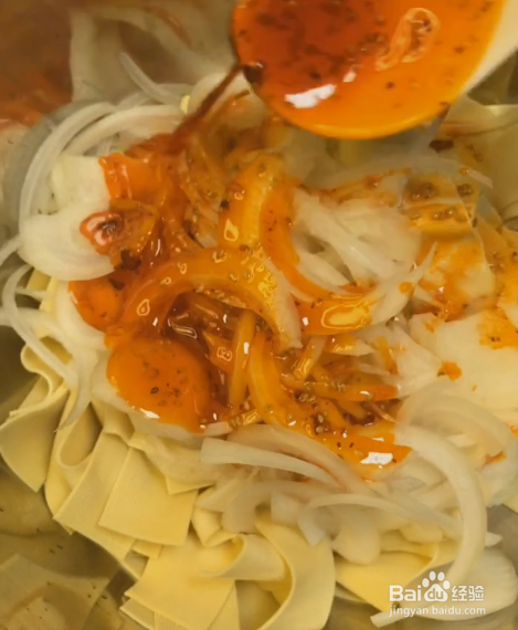 辣豆皮的制作教程