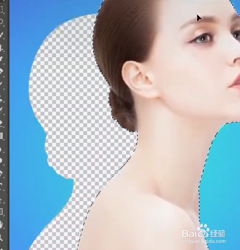 PS如何一秒抠出照片中人物