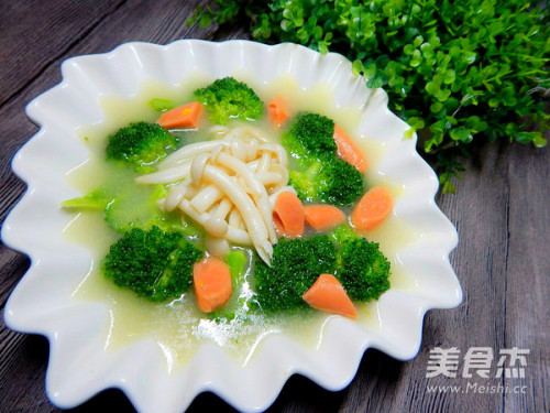 西兰花蘑菇浓汤