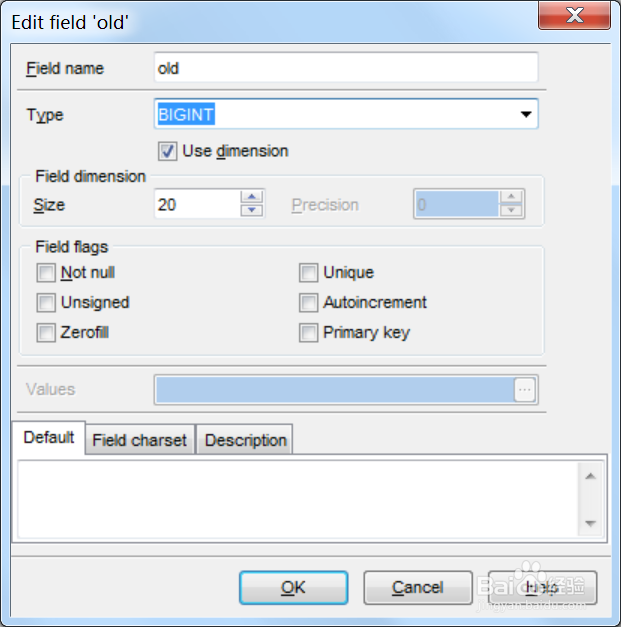 如何使用SQL Manager修改数据库表字段数据类型