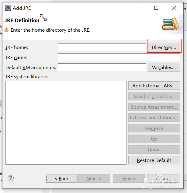 Eclipse安装指定JDK