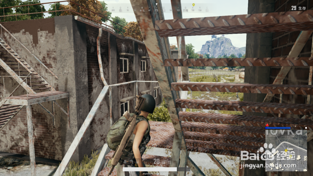 绝地求生技巧上屋顶/跳建筑