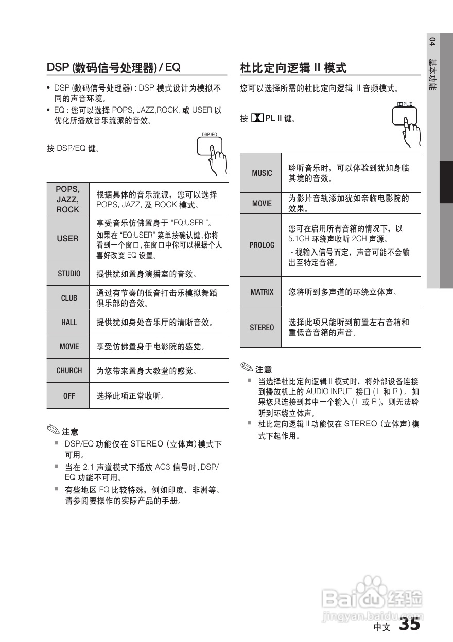 三星HT-E455K家庭影院使用说明书:[2]