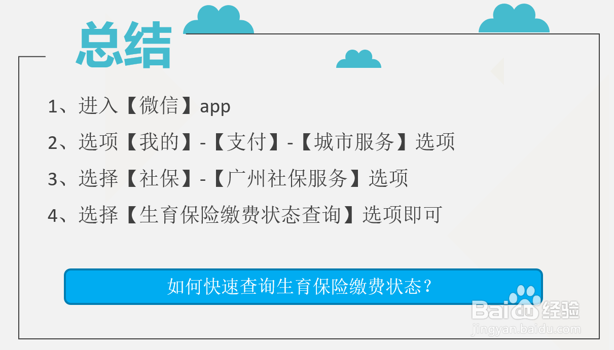 如何快速查询生育保险缴费状态？