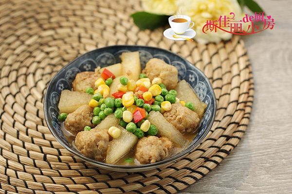 杂蔬冬瓜烧土豆