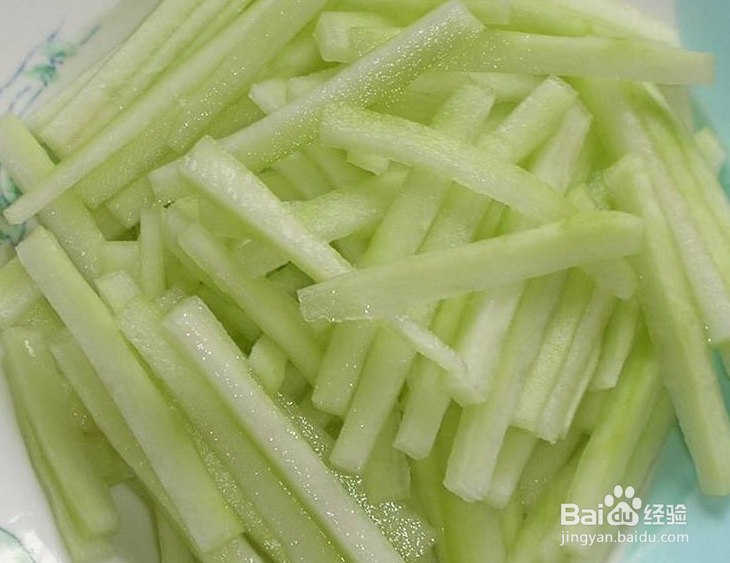 西瓜皮咸食的做法和功效