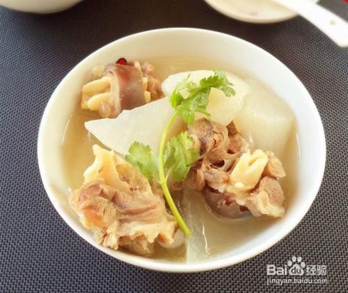 炖羊肉汤的制作方法