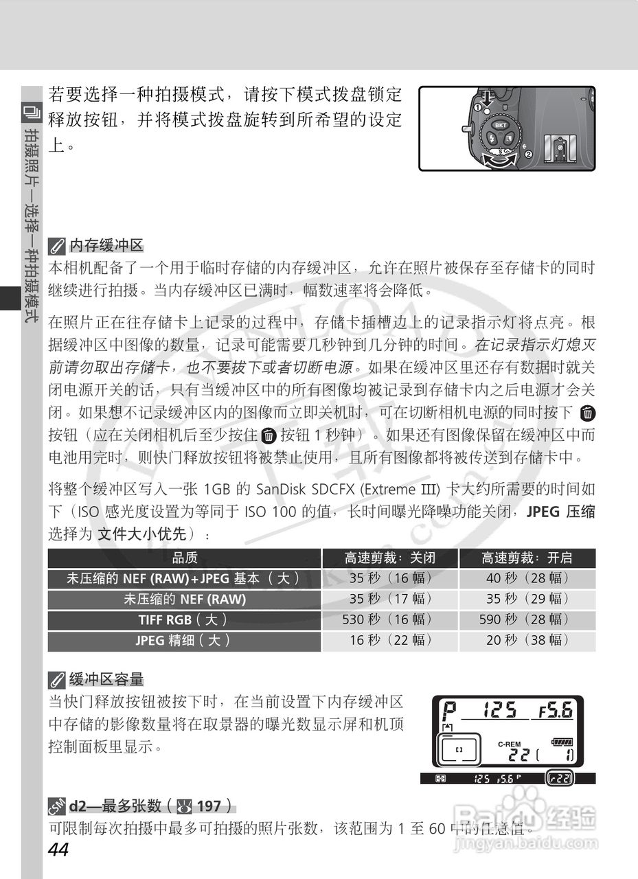 尼康D2Xs数码相机使用说明书:[6]