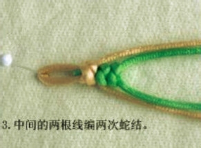 怎样编织中国结：[4]​ 蛇结
