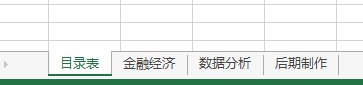 EXCEL怎么制作工作表目录
