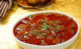 酸辣鸭血的做法