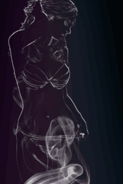 PS人物烟雾教程