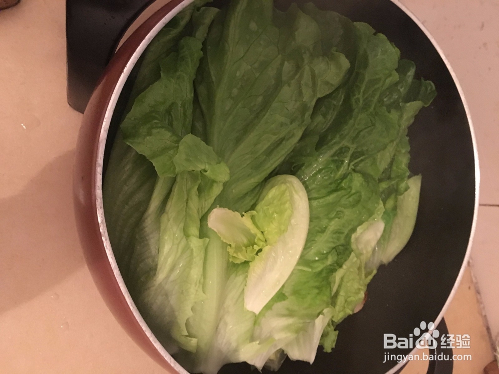 吃货必学之清炒生菜