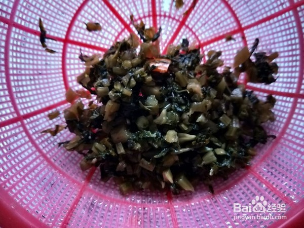 雪菜冬笋炒马蹄的制作方法