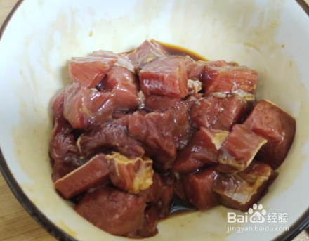 自制牛肉串烧烤