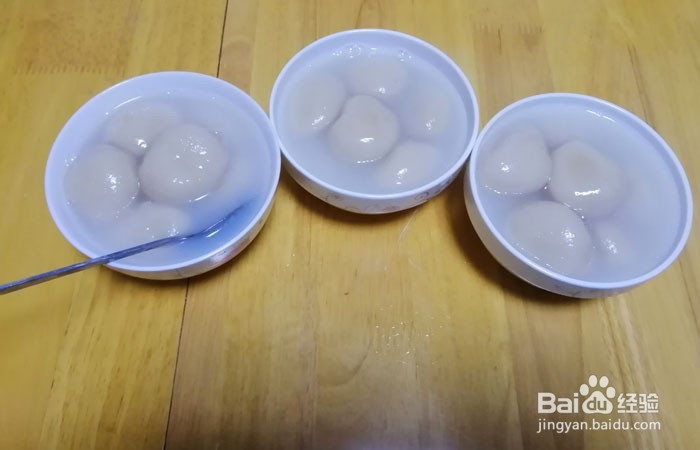 手工如何制作白糖汤圆