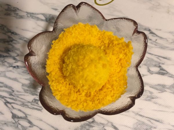 拉丝芝士土豆球