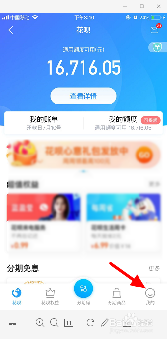 怎么看什么时候开通花呗