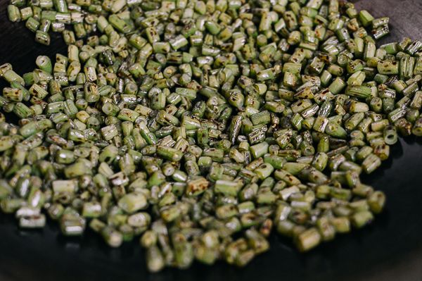 干煸肉末四季豆