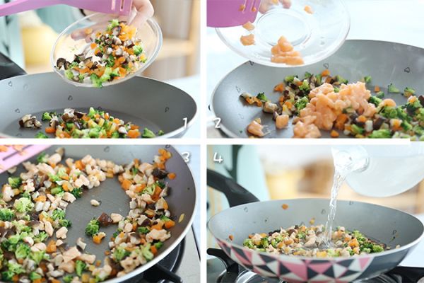 三文鱼奶酪烩饭