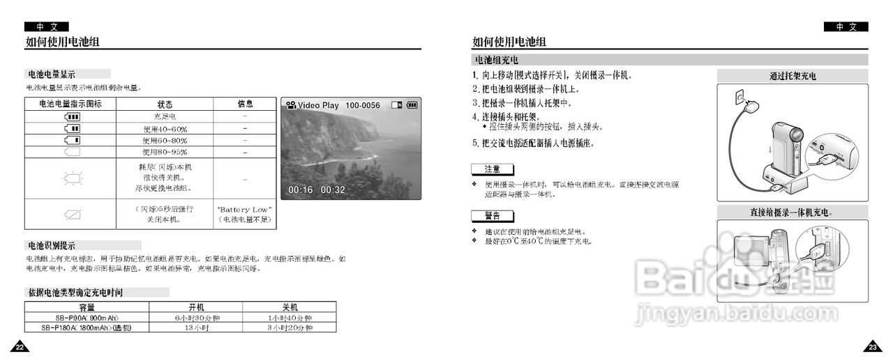 三星VP-M110摄录一体机使用说明书:[2]