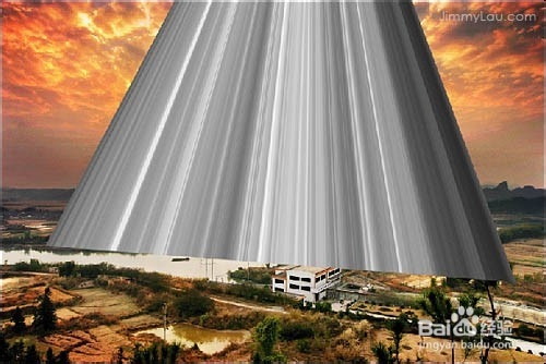 实战经验:PS怎样给霞光图片增加耶稣透射光