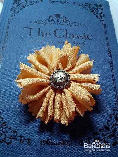 雪纺小雏菊教程