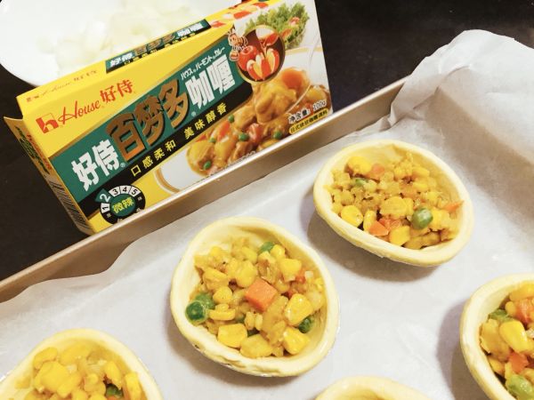 鳕鱼咖喱炒饭蛋挞