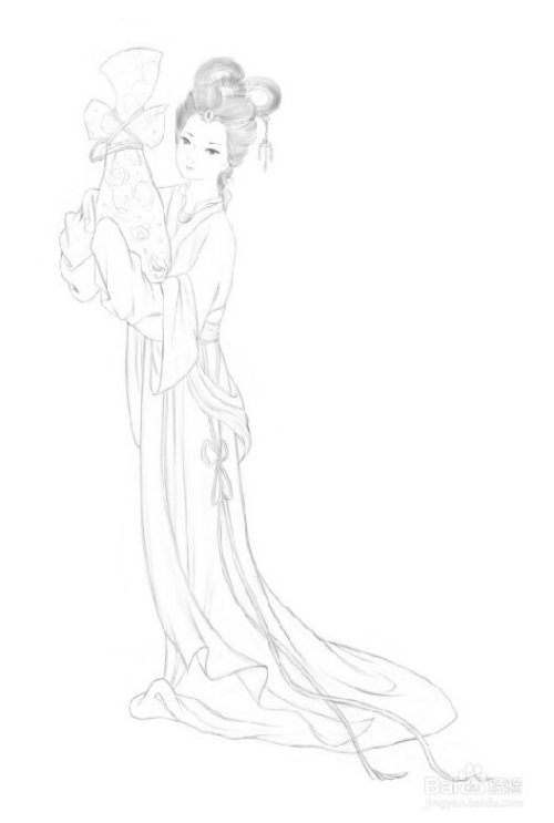 PS板绘线描技巧：超炫修线描法