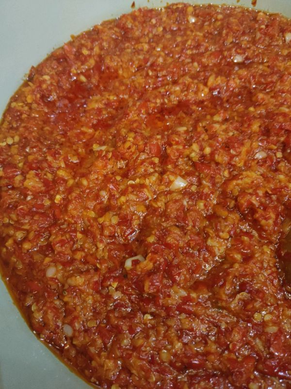 手工红油辣椒酱