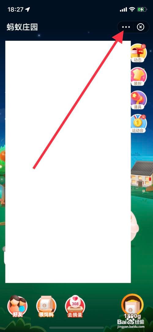 iPhone支付宝蚂蚁庄园关闭小鸡姓名对好友可见