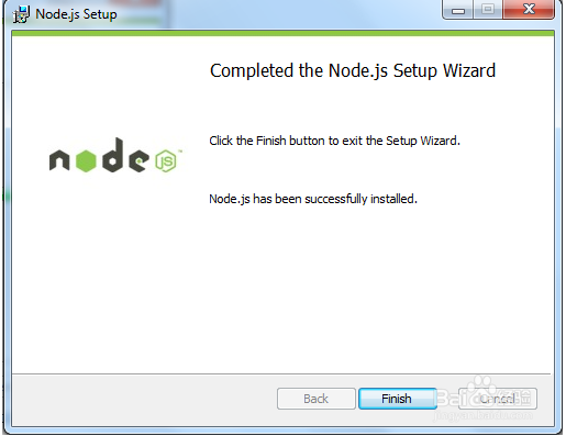 Windows上安装Node.js