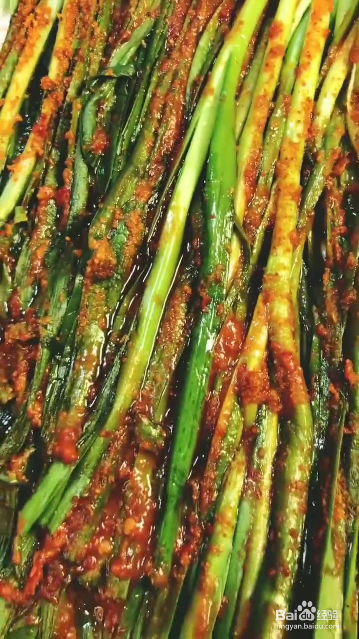 如何用微波炉制作好吃的烤韭菜