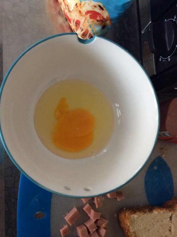 芝士鸡蛋火腿吐司