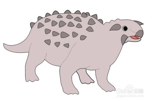 漂泊的甲龙的画法