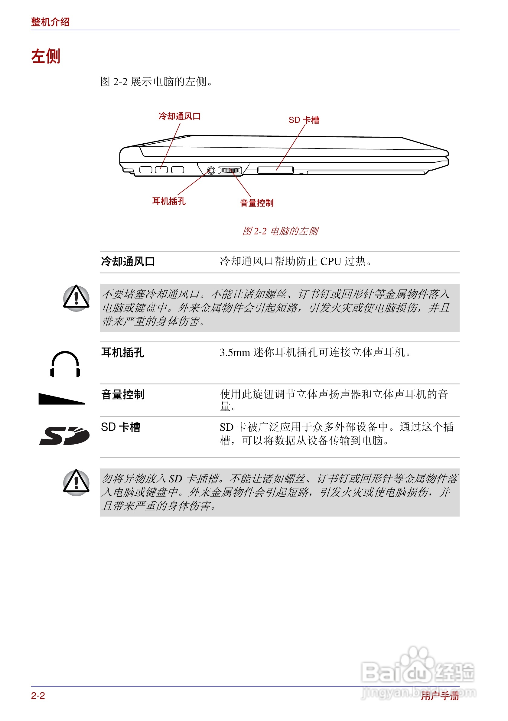 东芝Portege R200笔记本电脑使用说明书:[4]