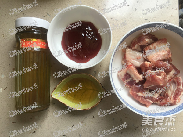 酱香烤小排的做法