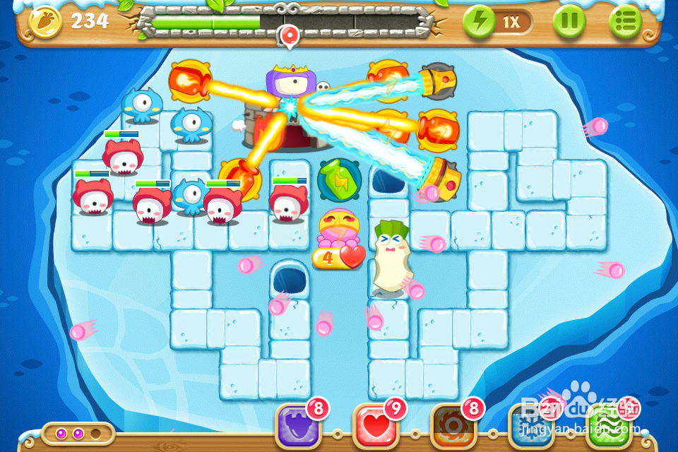 保卫萝卜2 极地133关攻略：[133]第一百三十三关