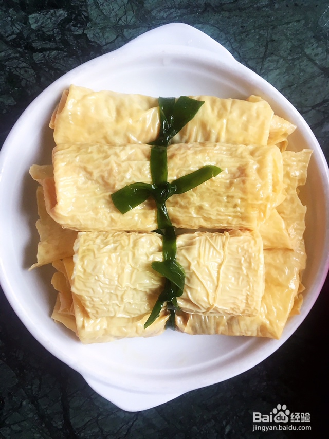 就该这样做豆腐皮鲜虾卷