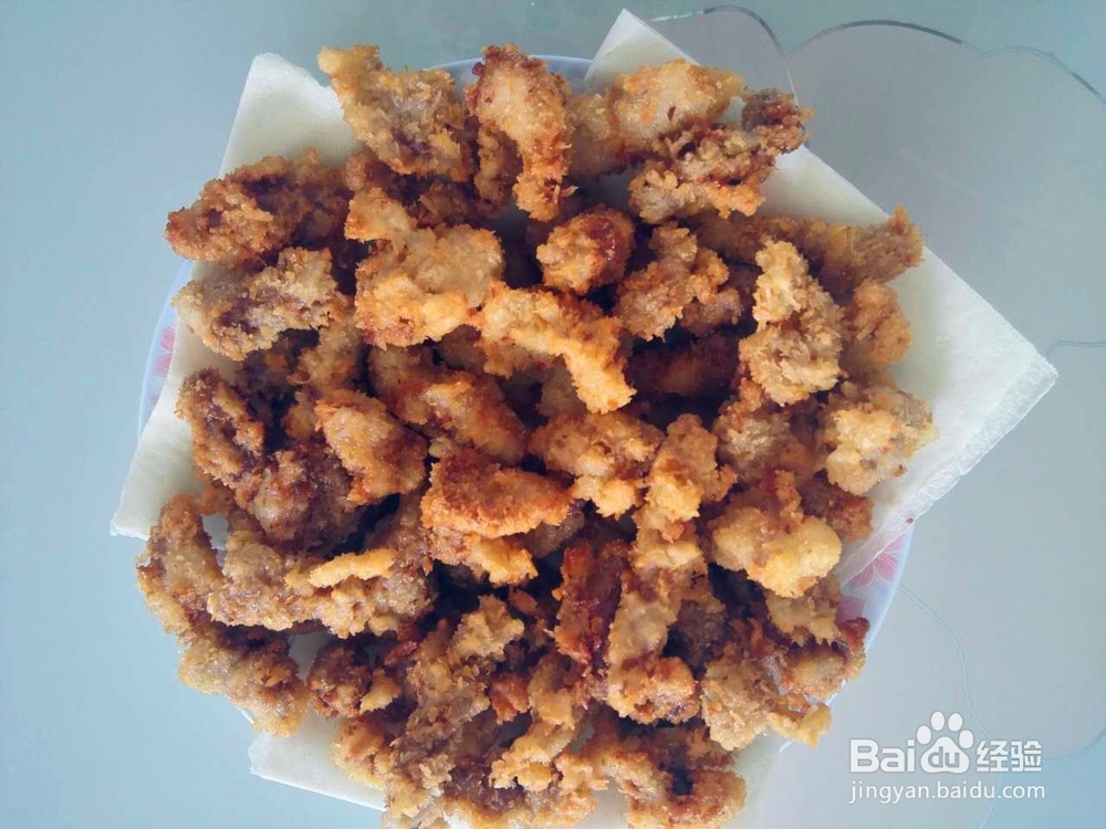 用面包渣干炸里脊的做法