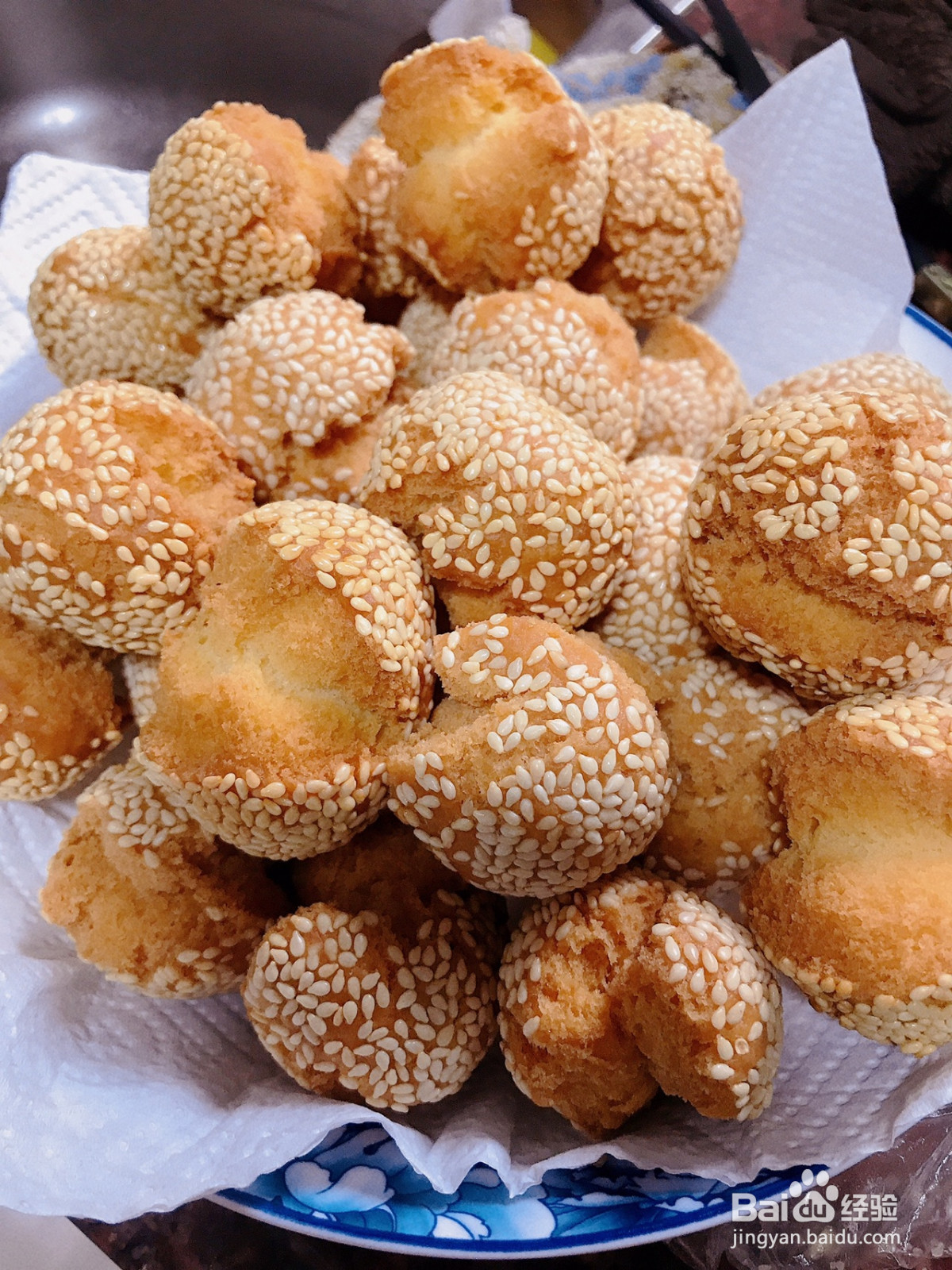 儿时味道的开口笑的做法