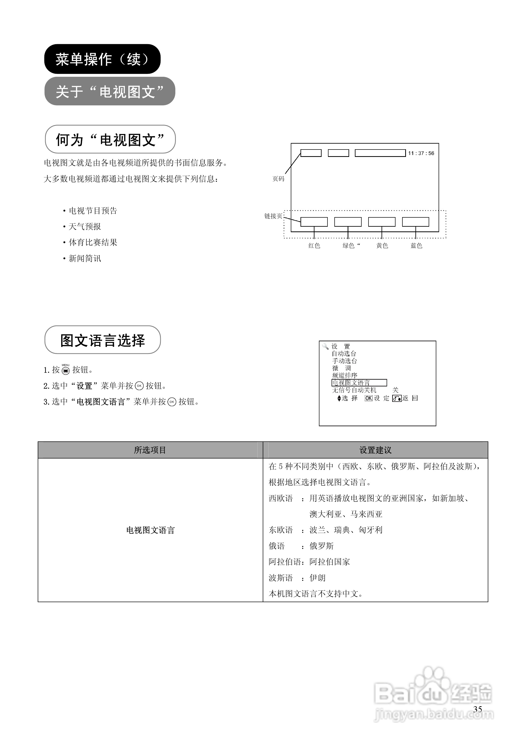 日立等离子彩色电视机P60X101C型使用说明书:[4]